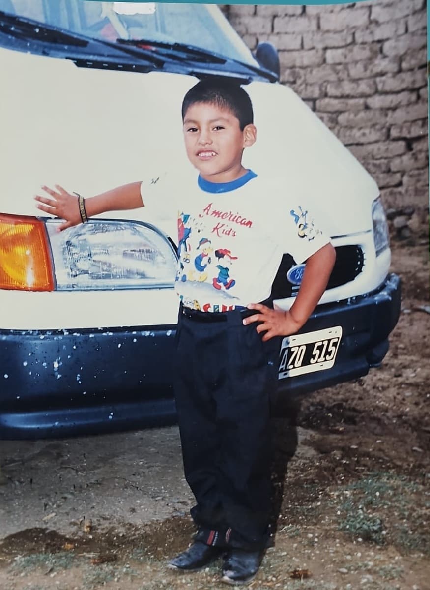 Julio de niño